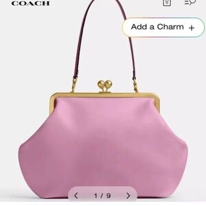 [For Sale] Brand New Coach Pink Kiss Lock Bag – Never Opened – $1800 (US Only)